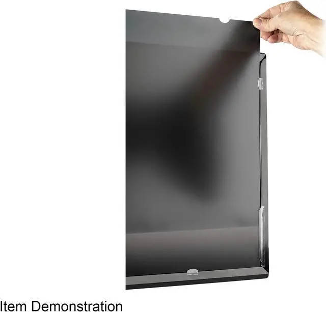 Alt view image 2 of 4 - StarTech.com Monitor Privacy Screen for 19 inch PC Display - Computer Screen Security Filter - Blue Light Reducing Screen Protector Film - 16:10 Widescreen - Matte/Glossy - +/-30 Degree
