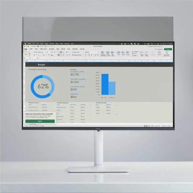 Main image of StarTech Magnetic Monitor Privacy Screen for 24in Display - Blue Light Reducing Screen Protector - 16:10, Matte/Glossy - TAA - 24M61-PRIVACY-SCREEN