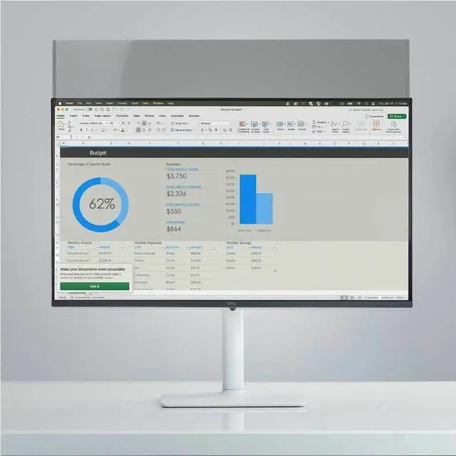 Main image of StarTech Magnetic Monitor Privacy Screen for 32" 16:9 Widescreen Display - Removable Filter - Anti-Glare/Glossy Sides - TAA Compliant - 32M69-PRIVACY-SCREEN