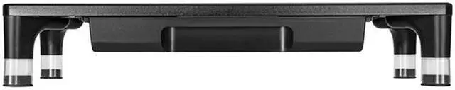 Alt view image 7 of 10 - Targus AWE804GL Adjustable Monitor Riser with Drawer (Black)