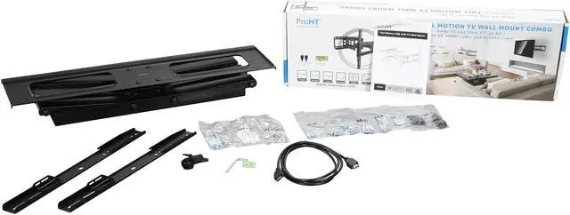 Alt view image 6 of 6 - Inland ProHT Full Motion TV Wall Mount for most 32" - 80" Flat-Panel TVs 05422