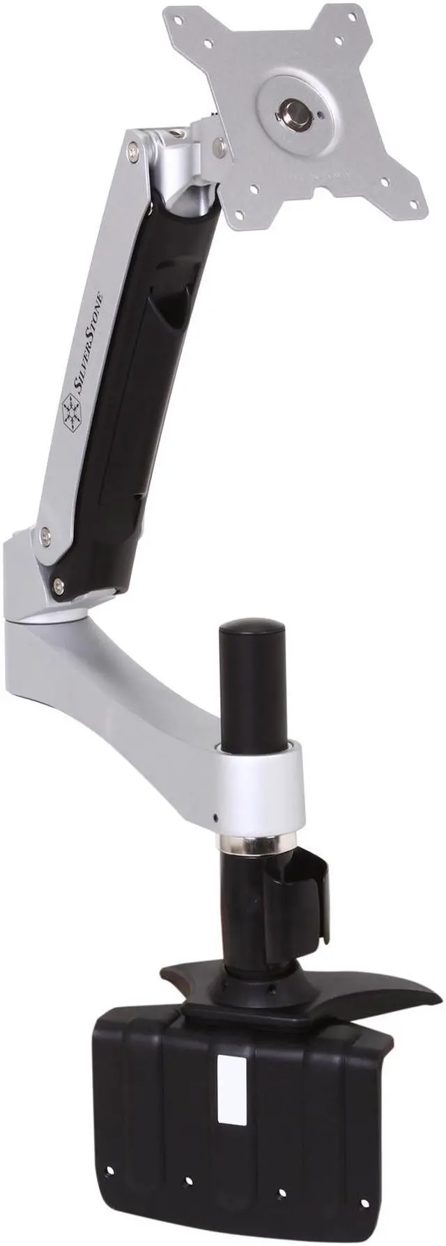 Alt view image 4 of 5 - Silverstone SST-ARM22SC Monitor Arm - Silver