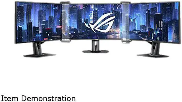 Alt view image 7 of 7 - Asus ROG Universal Monitor Bezel Hidden Kit ABF01 - Universal Monitor design, Compatible with Flat Monitors Under 27" with a Four-sided Frameless or Slim-bezel Design, Optical Micro-structures, Easy to Set up