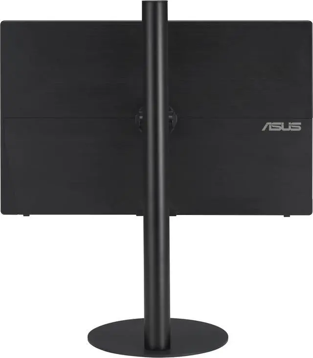 Alt view image 4 of 10 - ASUS ZenScreen Stand MTS02D - Ergonomic Stand for Portable Monitors, Tilt, Pivot, Height adjustments, 1/4” Tripod Socket compatible, Work From Home Setup, Home Office