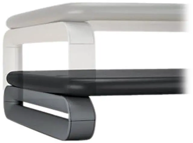 Alt view image 2 of 5 - Kensington 60089 Monitor Stand Plus with SmartFit System for up to 24" screens, Black/Gray