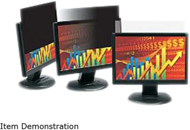 Main image of 3M Privacy Filter PF195W9B for 19.5" Monitor Black, Glossy, Matte - For 19.5" Widescreen LCD Monitor - 16:9 - Scratch Resistant, Fingerprint Resistant, Dust Resistant - Anti-glare