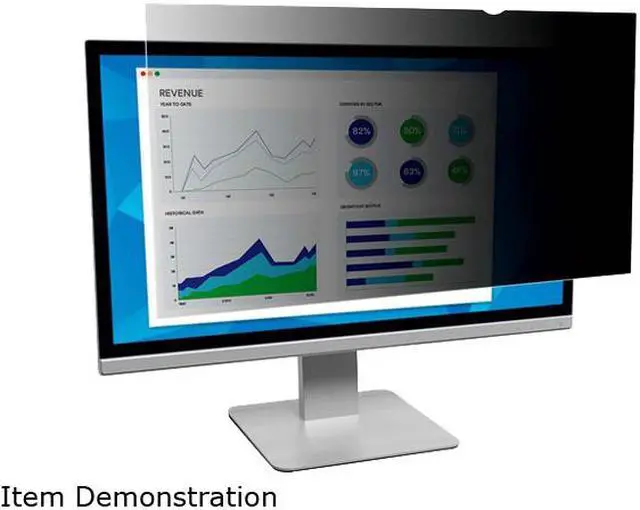 Main image of 3M Privacy Screen Filter Black, Glossy, Matte - For 34" Widescreen LCD Monitor - 21:9 - Scratch Resistant, Fingerprint Resistant, Dust Resistant - Anti-glare