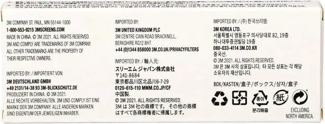 Alt view image 6 of 6 - 3M COMPLYMG Comply Magnetic Attach Kits for Monitors