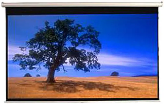 Main image of MUSTANG 92" Manual Wall Mount Matte White 92" 16:9 Manual Projector Screen SC-M92D169