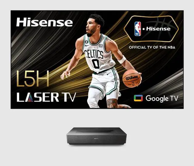 Main image of Hisense L5H 120" 4K Smart Laser TV Projector with Dolby Atmos (120L5H-CINE120A) - Black