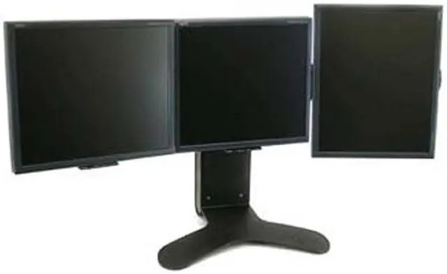 Alt view image 2 of 11 - Ergotron 33-296-195 LX Triple/Dual Display Lift Stand