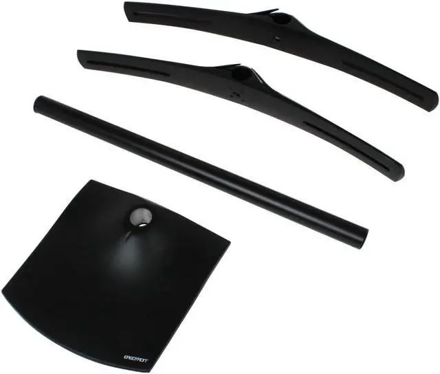 Alt view image 6 of 9 - Ergotron 33-324-200 DS100 Quad-Monitor Desk Stand