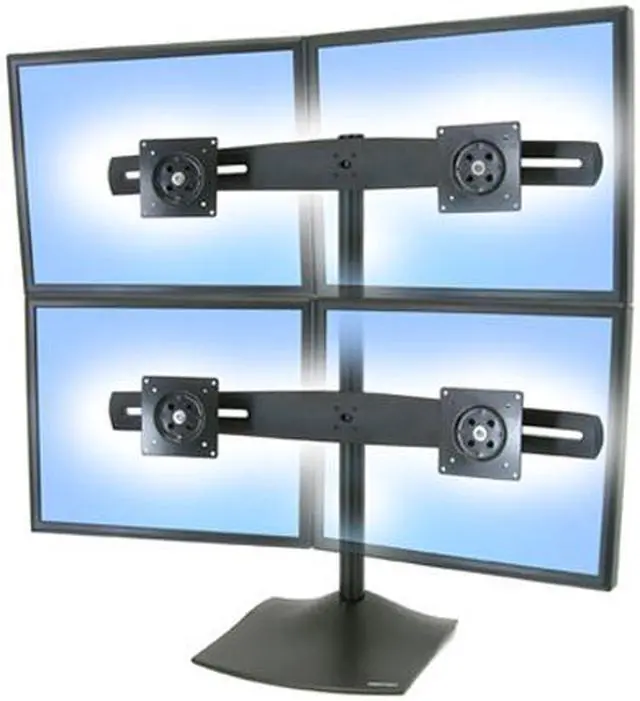 Main image of Ergotron 33-324-200 DS100 Quad-Monitor Desk Stand