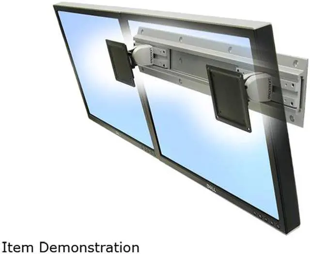 Alt view image 2 of 3 - Ergotron 28-514-800 Neo-Flex Dual Monitor Wall Mount