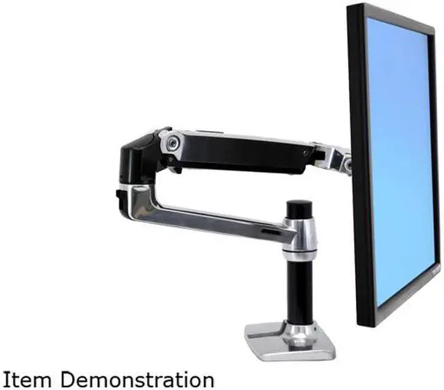 Alt view image 2 of 8 - Ergotron 45-241-026 LX Desk Monitor Arm and Mount