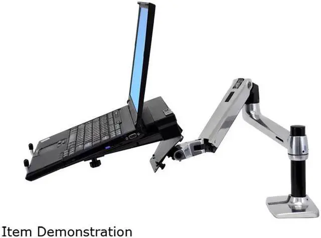Alt view image 4 of 8 - Ergotron 45-241-026 LX Desk Monitor Arm and Mount