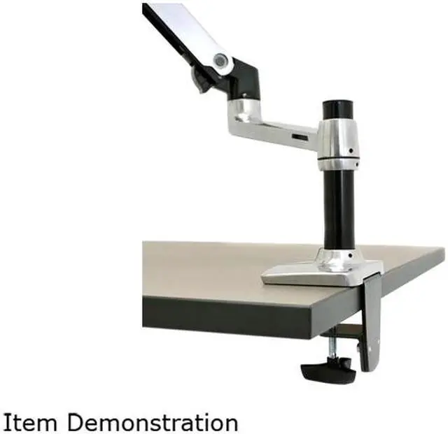 Alt view image 7 of 8 - Ergotron 45-241-026 LX Desk Monitor Arm and Mount