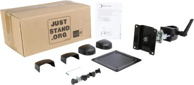 Alt view image 8 of 7 - Ergotron 47-051-200 DS100 Clamping Double Pivot (black)
