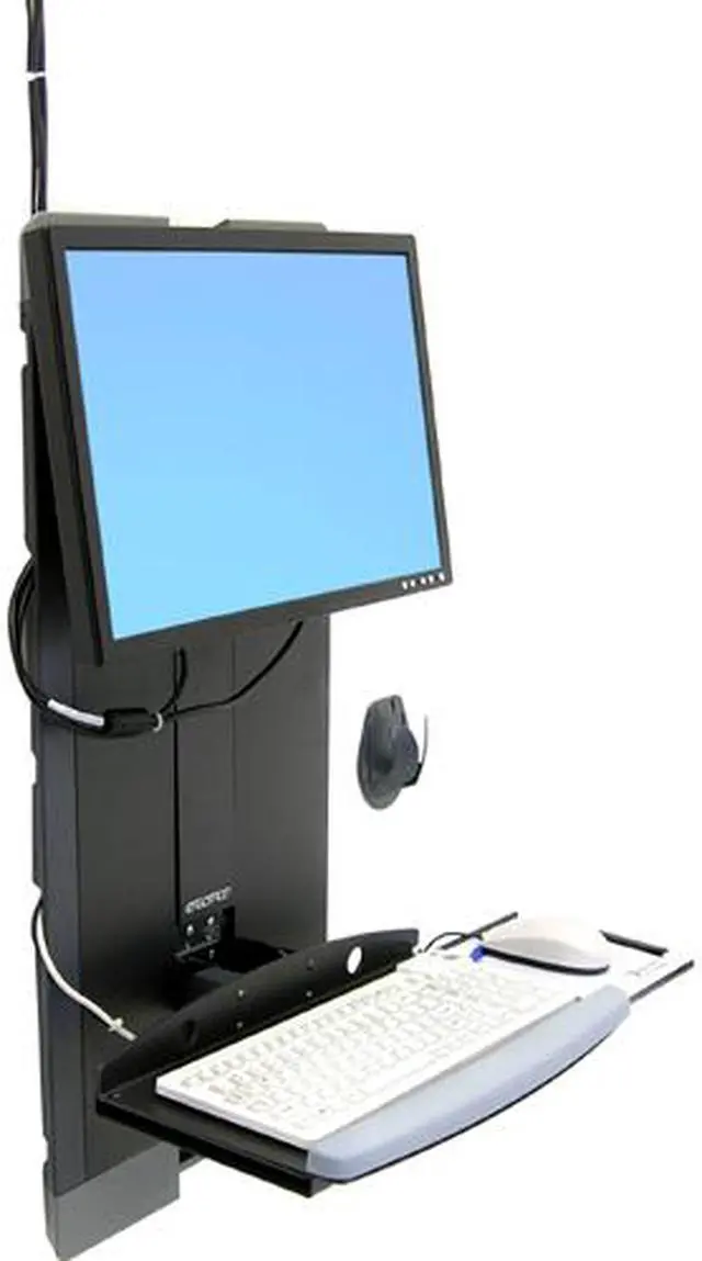 Alt view image 2 of 2 - Ergotron 60-593-195 StyleView Vertical Lift, High Traffic Areas