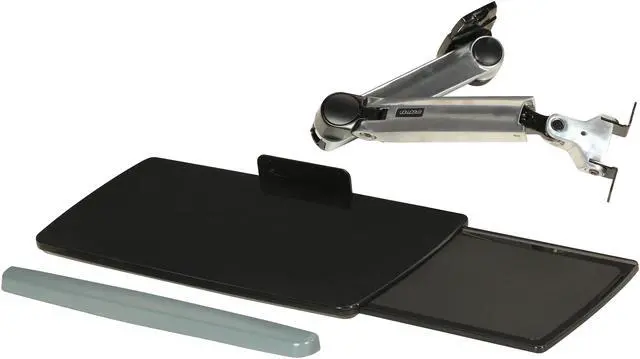 Alt view image 4 of 5 - Ergotron 45-246-026 LX Wall Mount Keyboard Arm