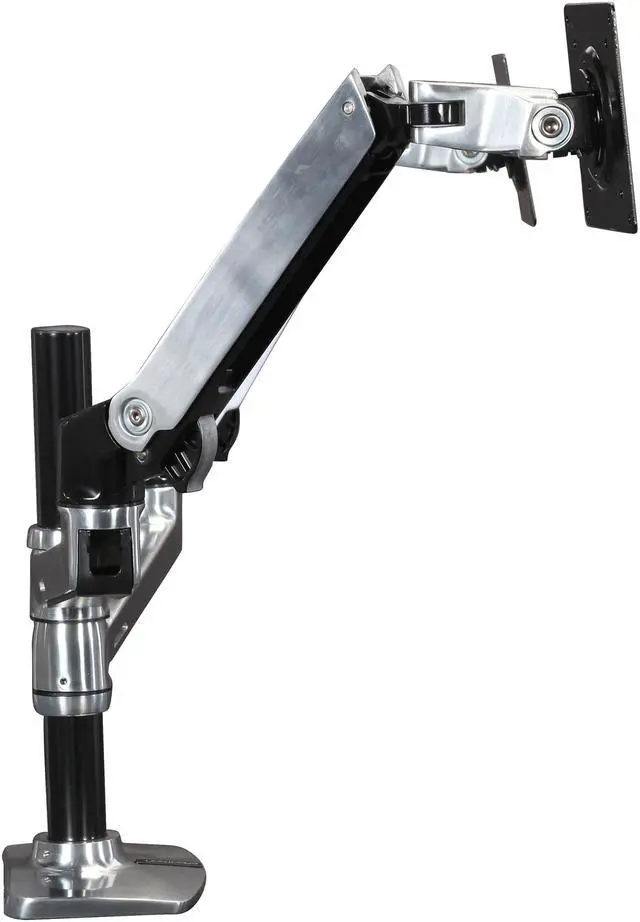 Alt view image 3 of 6 - Ergotron 45-248-026 LX Dual Stacking Arm, Mounting Kit, Extends LCDs or laptop up to 25"