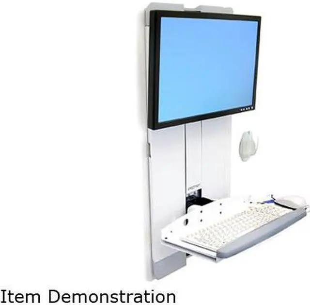 Alt view image 2 of 2 - Ergotron 60-593-216 StyleView Vertical Lift, High Traffic Areas (white)