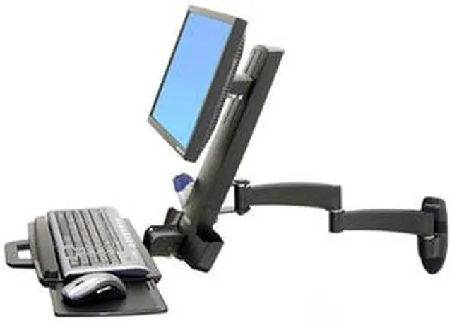 Main image of ERGOTRON 45-230-200 200 Series Black Telescoping Combo Arm