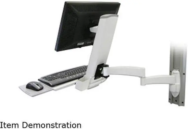 Alt view image 3 of 3 - Ergotron 45-230-216 200 Series Combo Arm (white)