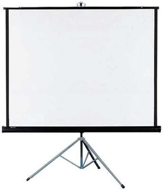 Alt view image 2 of 2 - ACCO 85" Standard(1:1) Quartet Portable Tripod Projection Screen 560S