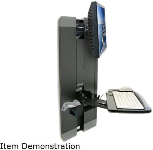 Main image of Ergotron 60-609-195 StyleView Vertical Lift, Patient Room version (Black)