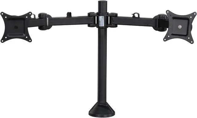 Alt view image 2 of 5 - SIIG CE-MT0Q11-S1 Articulating Dual Monitor Desk Mount - 13" to 27"