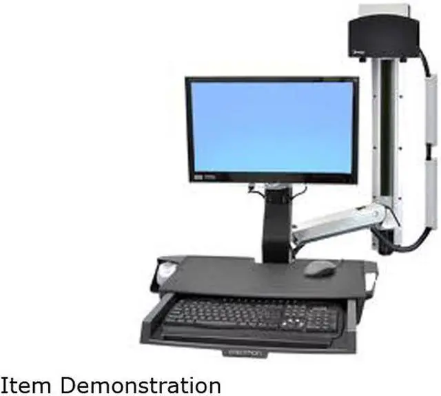 Main image of Ergotron 45-272-026 StyleView Sit-Stand Combo System with Worksurface