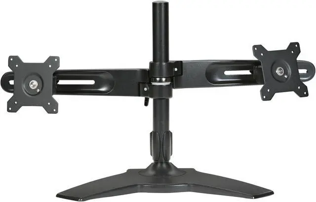 Alt view image 7 of 10 - Planar 997-5253-00 Black Dual Monitor Stand for LCD Displays