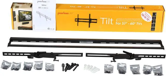 Alt view image 6 of 6 - Peerless YBTLU 37"-70" Tilt TV Wall Mount LED & LCD HDTV up to VESA 834x405 max load 150 lbs,Compatible with Samsung, Vizio, Sony, Panasonic, LG, and Toshiba TV
