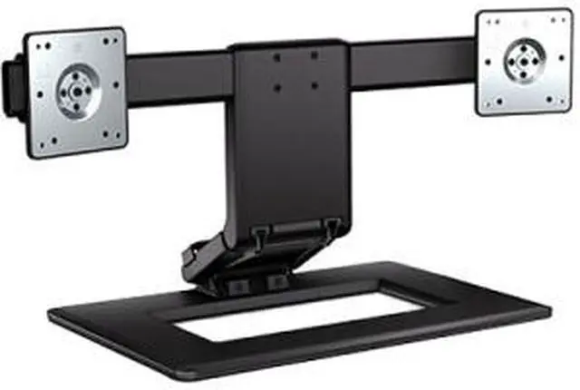 Alt view image 2 of 2 - HP AW664AA#ABA Adjustable Dual Display Stand