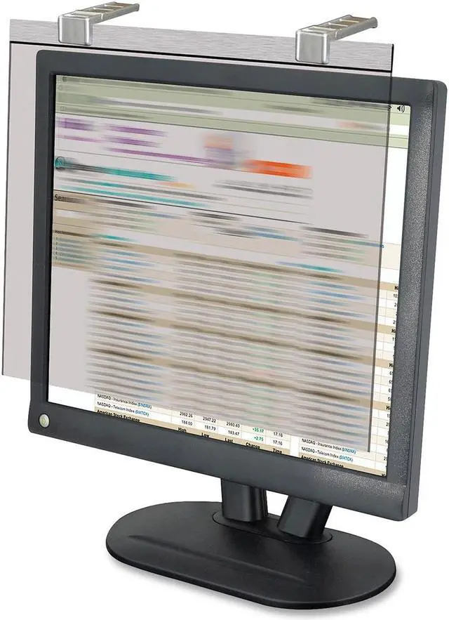 Alt view image 2 of 2 - Kantek LCD19SV LCD Protect Deluxe Privacy Filter Fits 19" - 20" Monitors