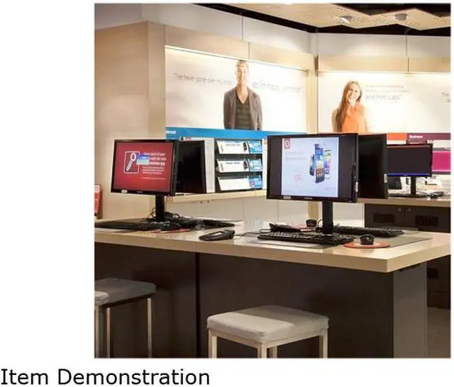 Alt view image 7 of 8 - Atdec Single Display Desk LCD/LED Monitor/Small TV Mount - Supports 44lbs