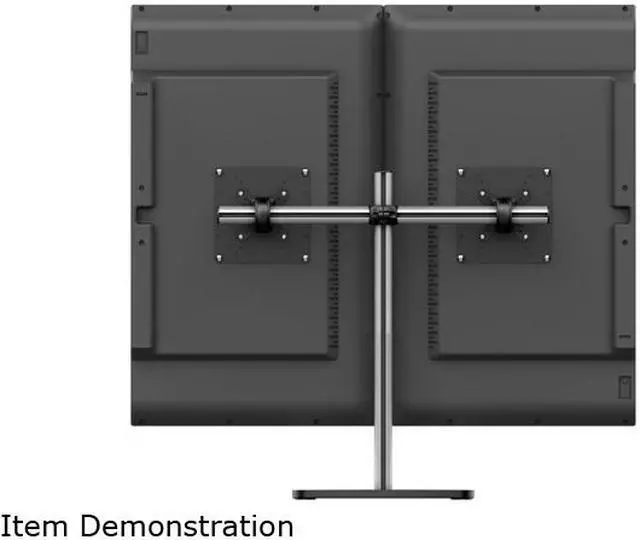 Alt view image 8 of 12 - Atdec VFS-Q VISIDEC Quad/Triple/Dual/Single Monitor Desk Mount - Freestanding Base - Loads up to 17.6lbs Flat or 13.5lbs Curved - VESA 75x75, 100x100