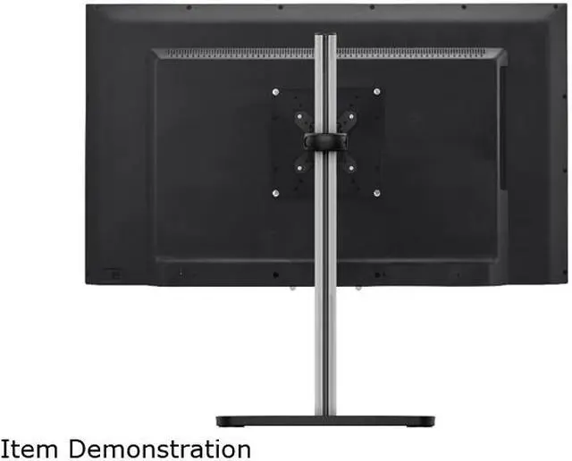 Alt view image 5 of 12 - Atdec VFS-Q VISIDEC Quad/Triple/Dual/Single Monitor Desk Mount - Freestanding Base - Loads up to 17.6lbs Flat or 13.5lbs Curved - VESA 75x75, 100x100