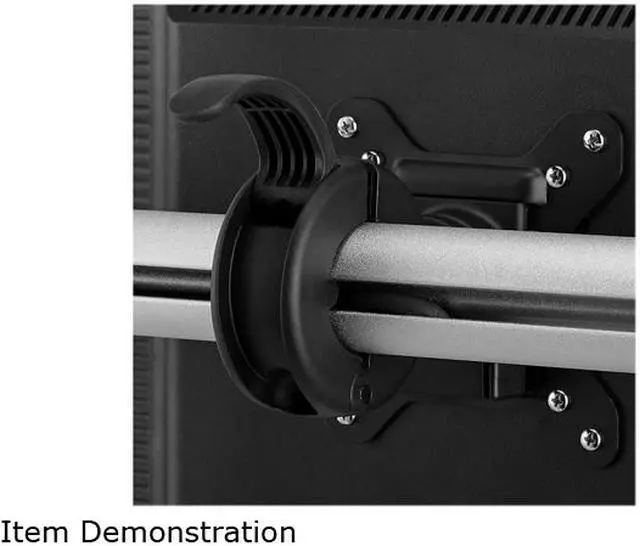 Alt view image 10 of 12 - Atdec VFS-Q VISIDEC Quad/Triple/Dual/Single Monitor Desk Mount - Freestanding Base - Loads up to 17.6lbs Flat or 13.5lbs Curved - VESA 75x75, 100x100