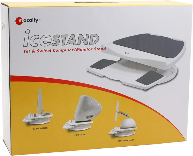 Macally Computer Stand macally ICESTAND IceStand Tilt & Swivel Computer/Monitor Stand - Newegg.com