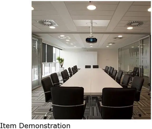 Alt view image 3 of 3 - Atdec TH-WH-PJ-CM Universal Projector Ceiling Mount