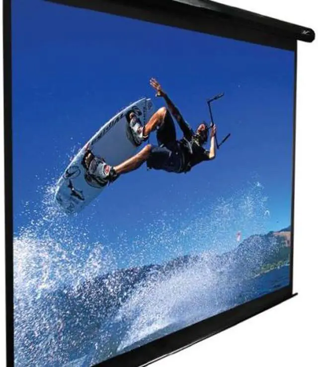 Main image of EliteSCREENS SILVERMAX92H ez-Electric / Motorized Screen Include Standard Remotes and Wire 3-Way Wall Switch