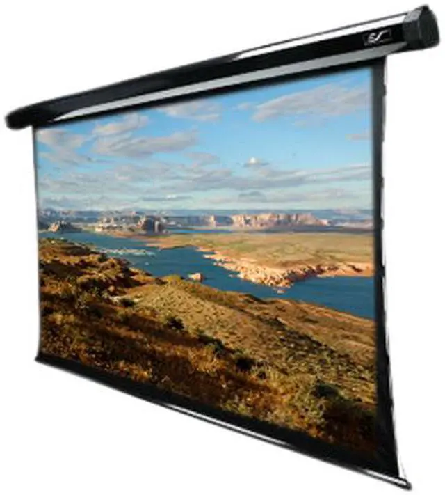Main image of Elitescreens 100" HDTV(16:9) Manual Pull Down Projector Screen M100XWH-E24