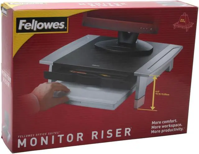 Alt view image 4 of 4 - Fellowes 8031101 Office Suites Monitor Riser