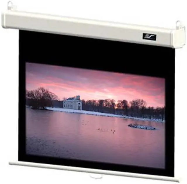 Main image of Elitescreens 120" HDTV(16:9) Manual Manual SRM Pro Ceiling/Wall Mount Manual Pull Down Projection Screen (120" 16:9 AR) (MaxWhite FG) M120HSR-Pro