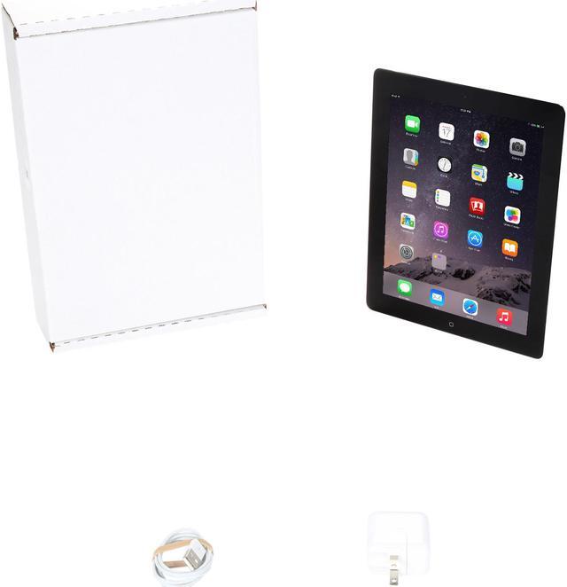 Alt view image 8 of 9 - Apple iPad 4 MD510LL/A 9.7" Retina Touchscreen 16 GB Apple A6 1.40 GHz iOS 10 Wi-Fi Only Black (B Grade)