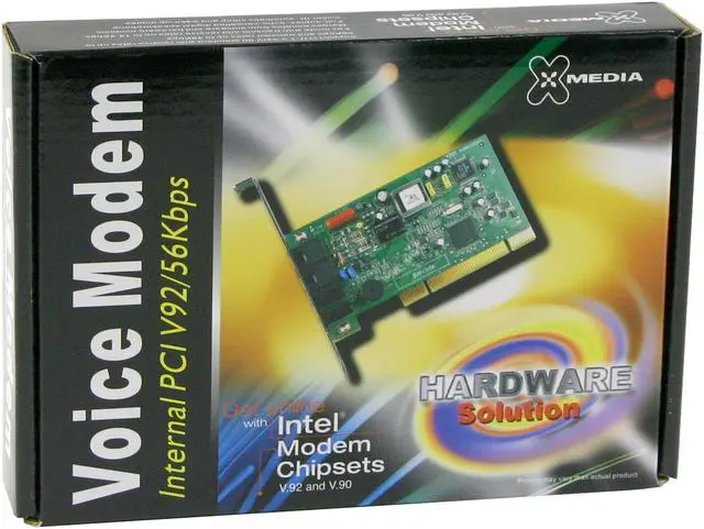 Alt view image 4 of 5 - Innocom IT-MI201 Data/Fax/Voice PCI Modem 56Kbps PCI Bus (Plug & Play) V.92 and earlier ITU standards, Bell 103, Bell 212