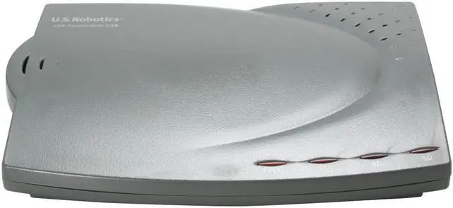 Alt view image 2 of 9 - U.S. Robotics USR5633B Faxmodem 56Kbps USB Compatible with USB version 1.1 or 2.0 Up to 56 Kbps downloads with ITU V.90 and V.92 ITU V.34 up to 33.6 Kbps Compatible with ITU and Bell standards down to 300 bps V.80 video conferencing support