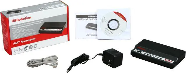 Alt view image 5 of 5 - U.S. Robotics USR5686G V.92 Serial Controller Faxmodem 56Kbps RS-232 (Serial Port)